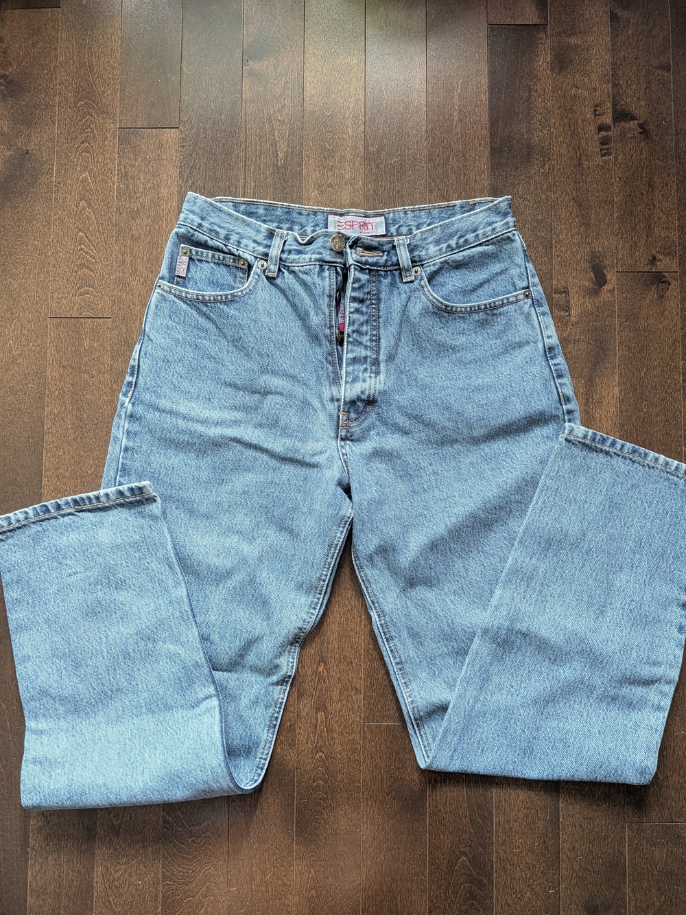 Vintage Esprit womens Light Blue Relaxed Fit Jeans (80s-90s)